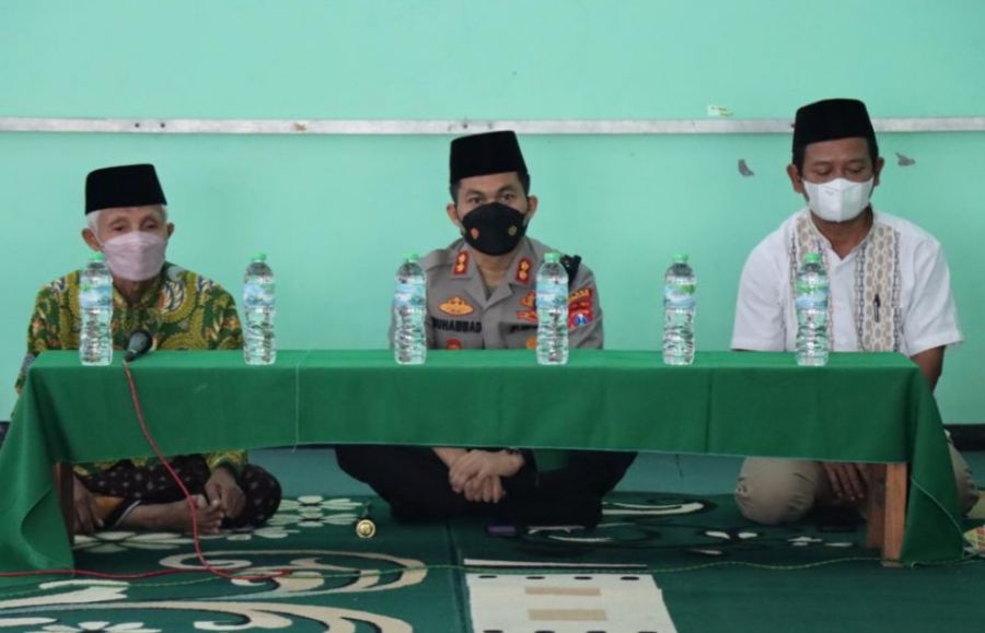Jalin Sinergitas dan Silaturahmi Kapolres Bojonegoro Bersama PCNU Bojonegoro