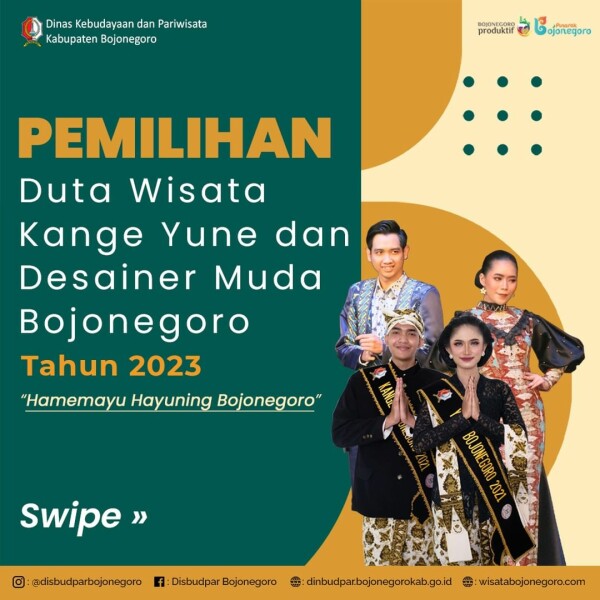 Jaring Talenta Muda Desainer Bojonegoro Kembali Hadir Meriahkan Kwartal Kedua Tahun 2023