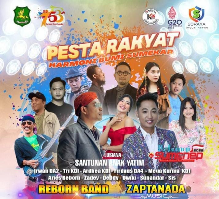 Jelang Hari Jadi Kabupaten Sumenep Irwan DK2 Goncang Bumi Sumekar