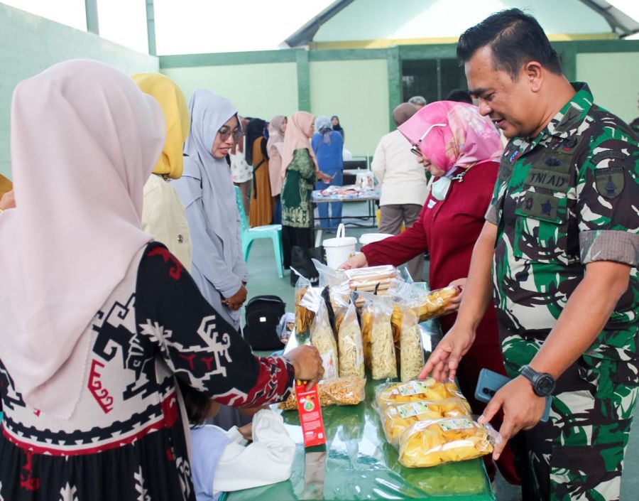 Jelang Hari Raya Idul Fitri 1444 Hijriah, Kodim 0813 Bojonegoro adakan Bazar Murah Ramadhan