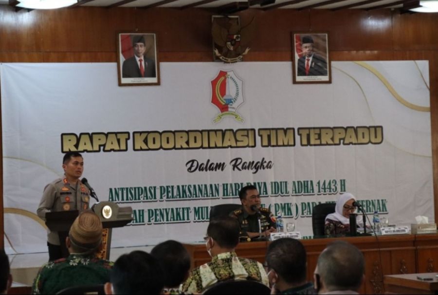 Jelang Idul Adha, Forkopimda Bojonegoro Gelar Rakor Tim Terpadu