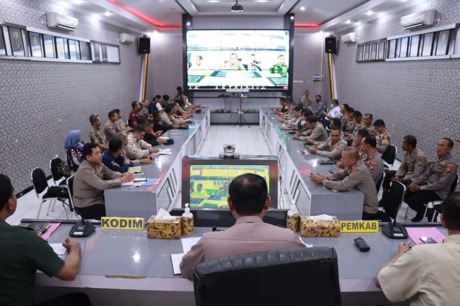 Jelang Lebaran, Kapolres Ajak Pengurus BKP Jaga Kondusifitas Bojonegoro