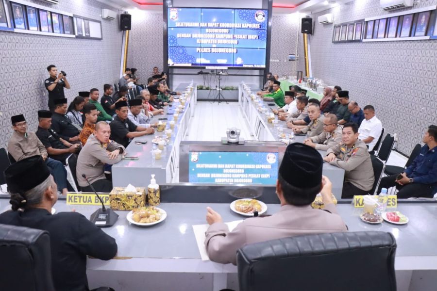 Jelang Mudik Lebaran 1444 H/2023, Polres Bojonegoro Gelar Rakor Bersama Lintas Sektoral