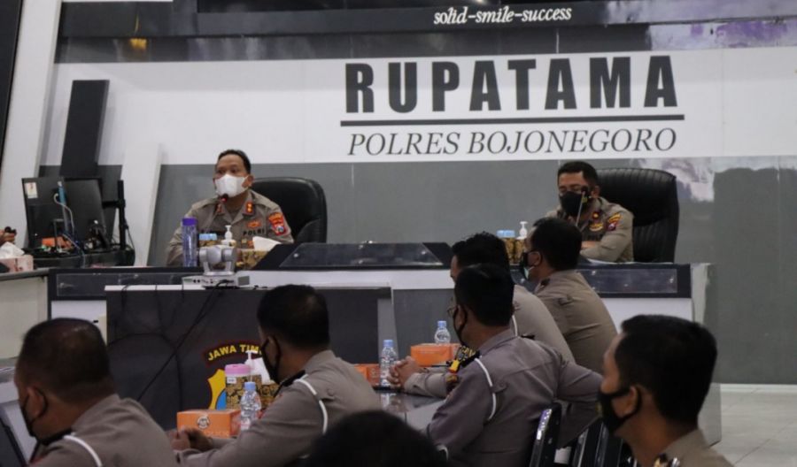 Jelang Operasi Zebra Semeru 2021, Kapolres: Mari Tertib Berlalu Lintas dan Patuhi Protokol Kesehatan