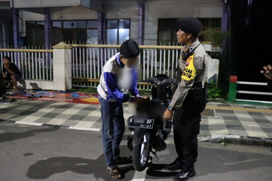 Jelang Tahun Baru, Polres Bojonegoro Bersama Instansi Terkait Gelar Operasi Knalpot Brong