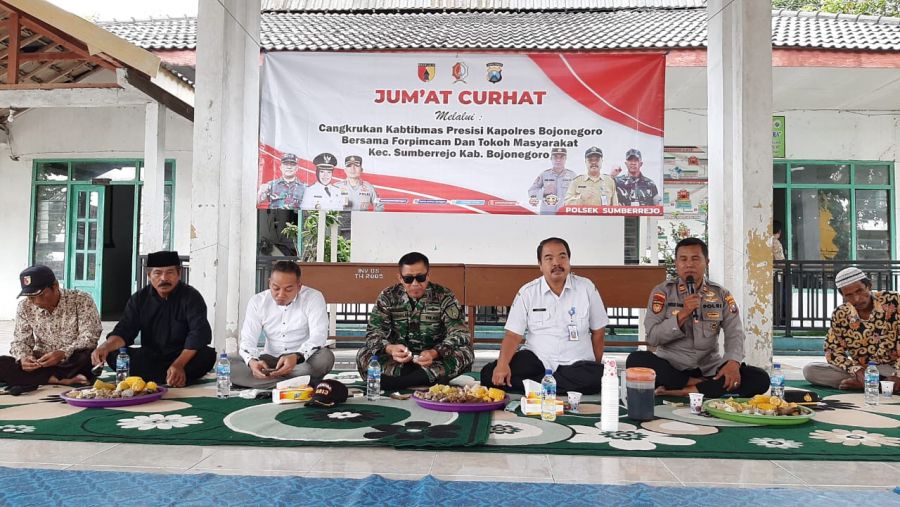 Jumat Curhat, Kelangkaan Pupuk Subsidi Menjadi Curhatan Masyarakat Margoagung 