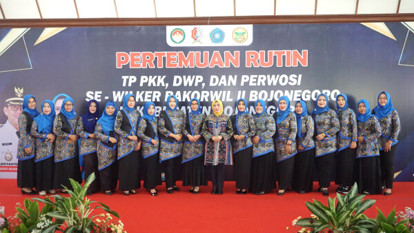 Kader PKK, DWP dan Perwosi se Bakorwil Bojonegoro Bertemu, Tingkatkan Sinergi Kembangkan UMKM