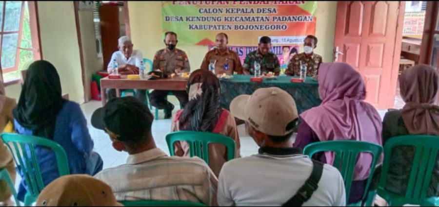 Kades Petahana Pujiono Kembali Dicalonkan Masyarakatnya, Untuk Menjadi Kepala Desa Kendung Periode 2