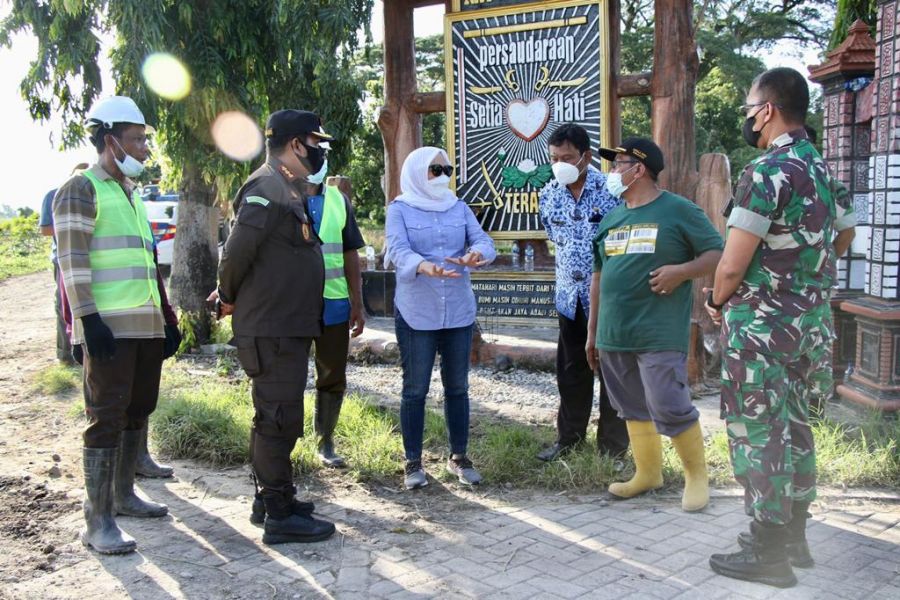 Kajari, PN, dan Kodim 0813 Dampingi Bupati Bojonegoro Tinjau BKD
