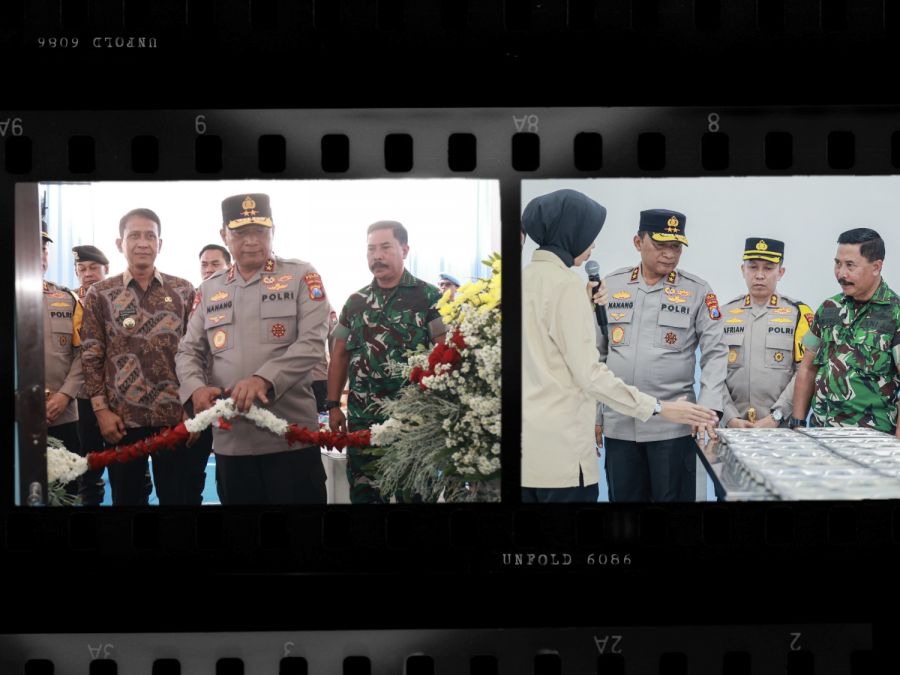 Kapolda Jatim Resmikan SPPG Polres Bojonegoro
