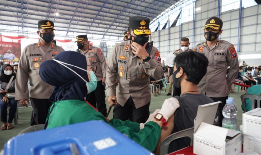 Kapolda Jatim Segera Terapkan Vaksinasi Door to door di Jatim Secara Menyeluruh