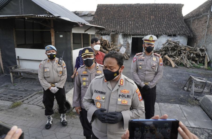 Kapolres AKBP EG Pandia Berpesan Kepada Masyarakat Adanya Varian Baru Jenis Omicron