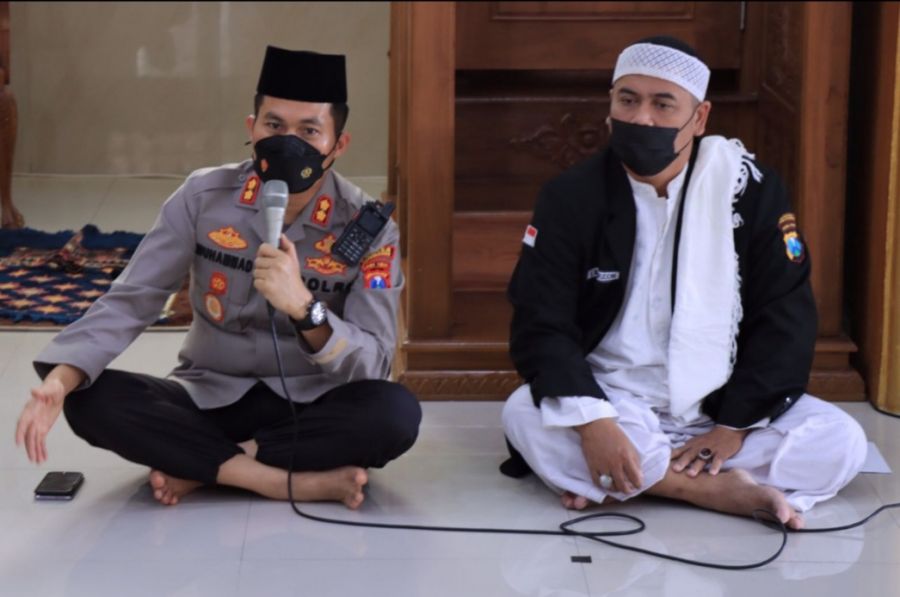 Kapolres AKBP Muhammad Bersama Anggota Ikuti Binrohtal
