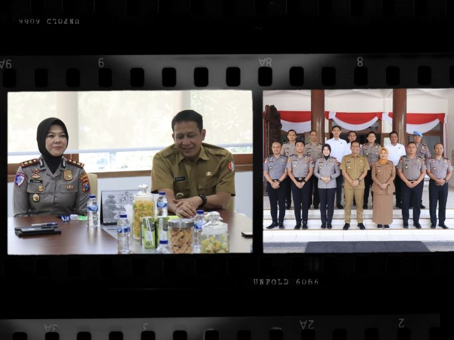 Kapolres Baru Bojonegoro AKBP Yenni Diarty Temui Bupati