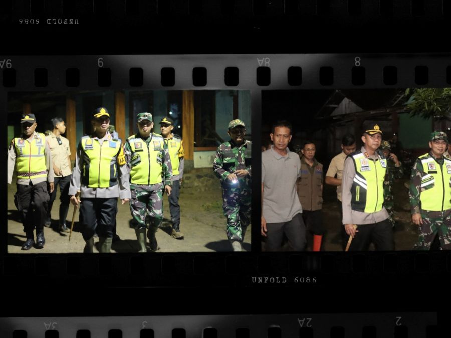 Kapolres Bersama Forkopimda Bojonegoro Tinjau Lokasi Banjir Bandang di Kecamatan Gondang