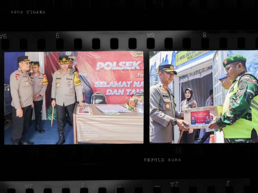 Kapolres Bojonegoro Cek Pos Pam dan Pos Yan Jelang Nataru
