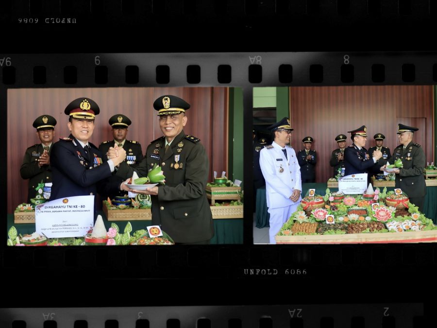 Kapolres Bojonegoro Hadiri Upacara HUT ke-80 TN