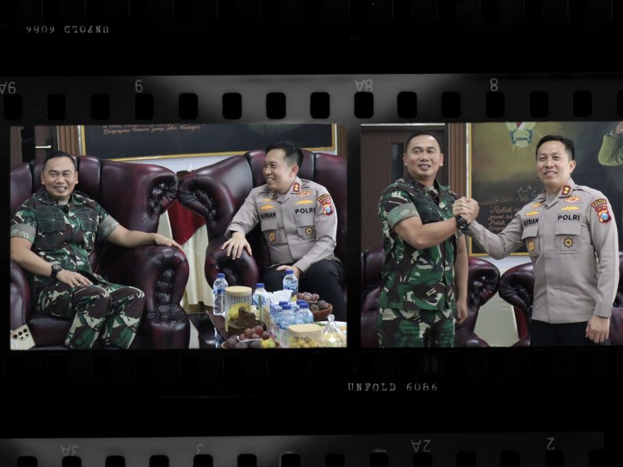 Kapolres Bojonegoro Lakukan Kunjungan Silaturahmi ke Makodim 0813
