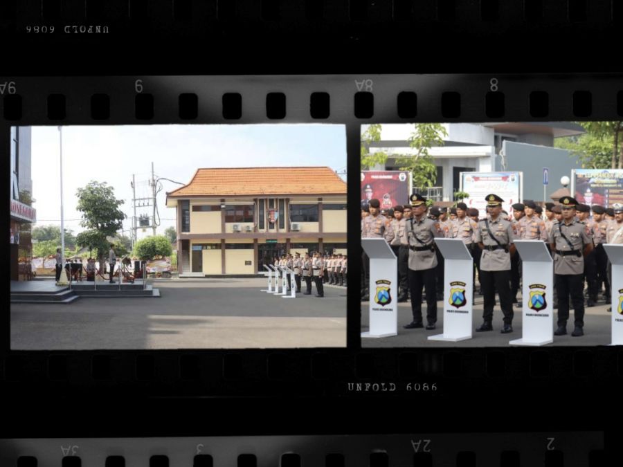 Kapolres Bojonegoro Memimpin Langsung Upacara Serah Terima Jabatan (Sertijab)