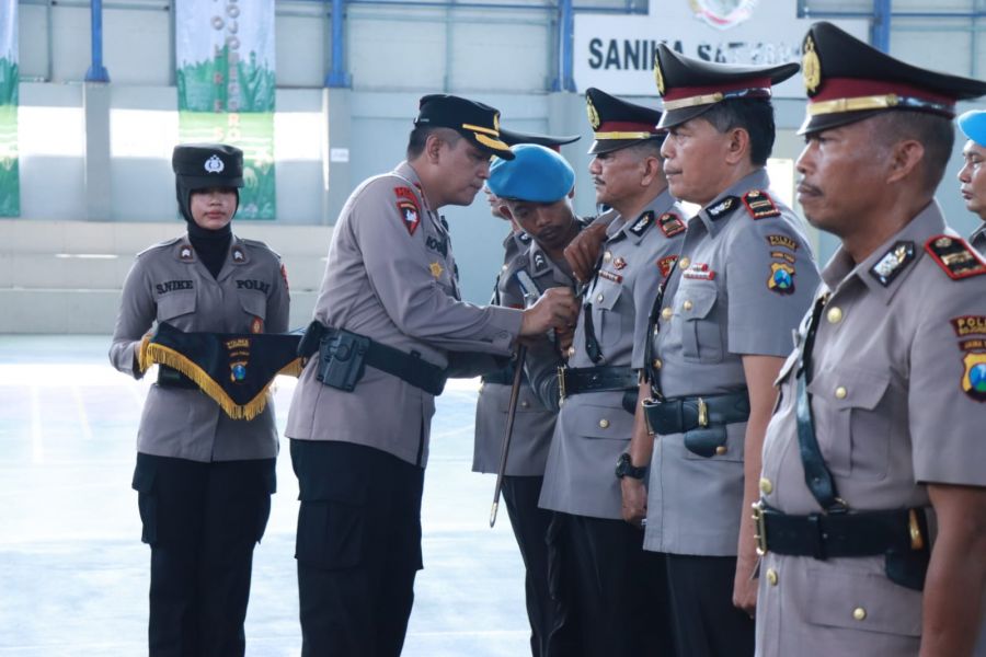 Kapolres Bojonegoro Pimpin Sertijab 1 PJU dan 13 Kapolsek, Ini Daftarnya