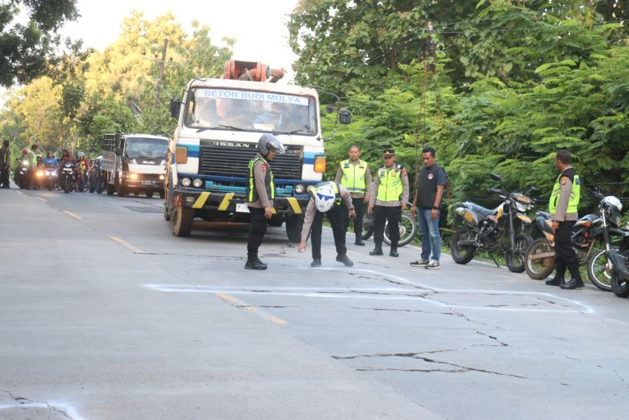 Kapolres Bojonegoro Pimpin Survei Jalan Rusak