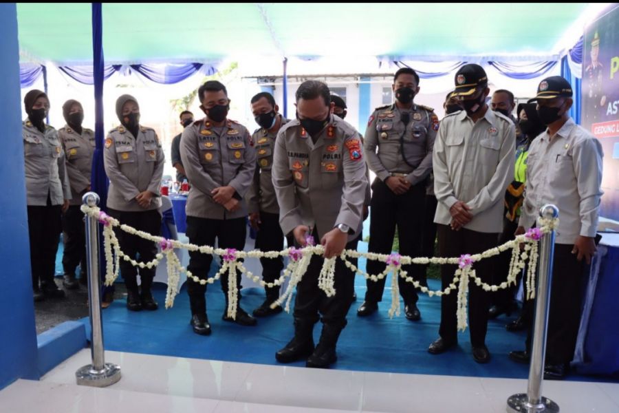 Kapolres Bojonegoro Resmikan Gedung Lantas Astuti Presisi, Gedung Logistik, Gudung Nuri dan Asrama