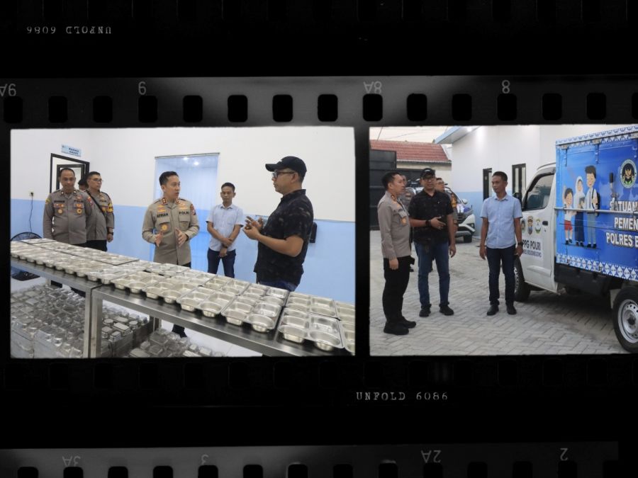 Kapolres Bojonegoro Tinjau SPPG