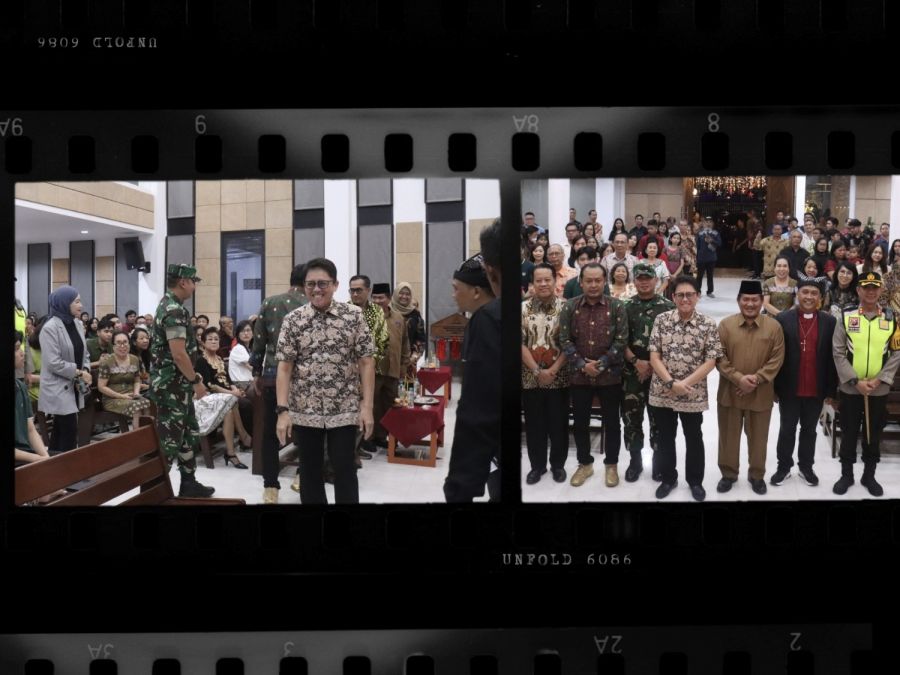 Kapolres dan Forkopimda Sambangi Sejumlah Gereja di Bojonegoro