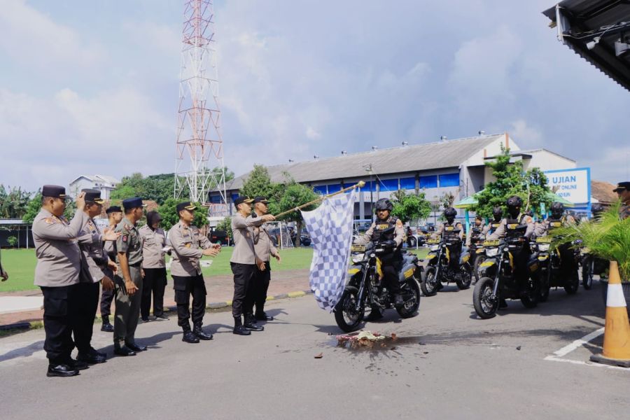 Kapolres Madiun Launching Patroli SIKAT