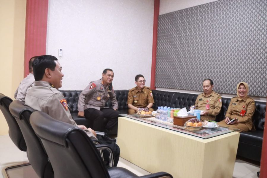 Kapolres Terima Kunjungan Silaturahmi Pj. Bupati Bojonegoro