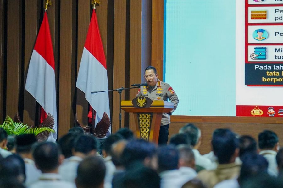 Kapolri Jendral Pol Listyo Sigit Bicara Pencegahan Korupsi