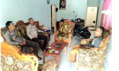 Kapolsek Candipuro Aktif Dalam Upaya Menjaga Kondusivitas Wilayah Jelang Pemilu 2024