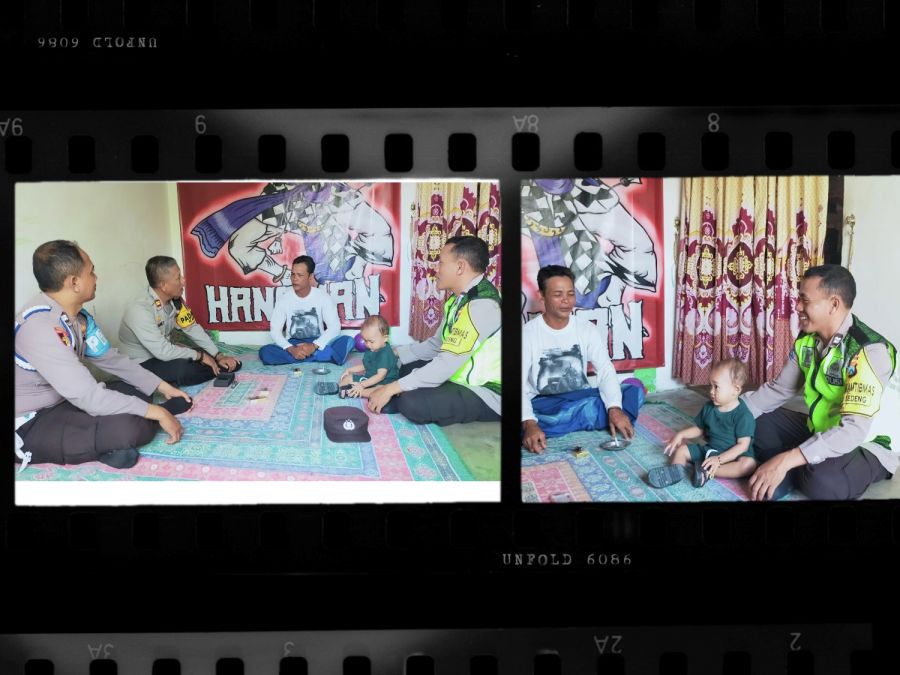 Kapolsek Kanor Polres Bojonegoro Sambangi Sesepuh Perguruan Silat IKS di Wilayah Kecamatan Kanor