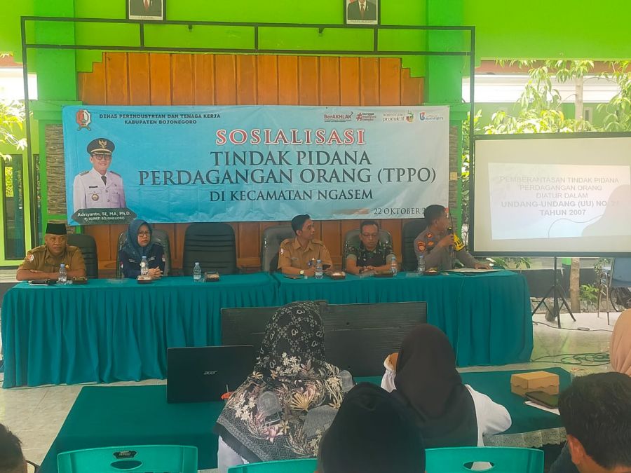 Kapolsek Ngasem Ajak Masyarakat Waspada dan Lawan Perdagangan Orang