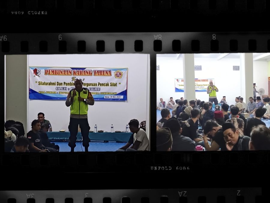 Kapolsek Sumberjo Polres Bojonegoro Ajak Untuk Bersama Polisi Jaga Kamtibmas