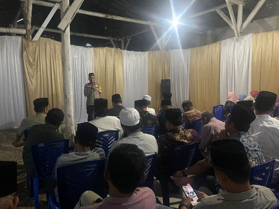 Kapolsek Sumberrejo Himbau Untuk Tidak Konvoi dan Memakai Knalpot Brong Saat Takbiran