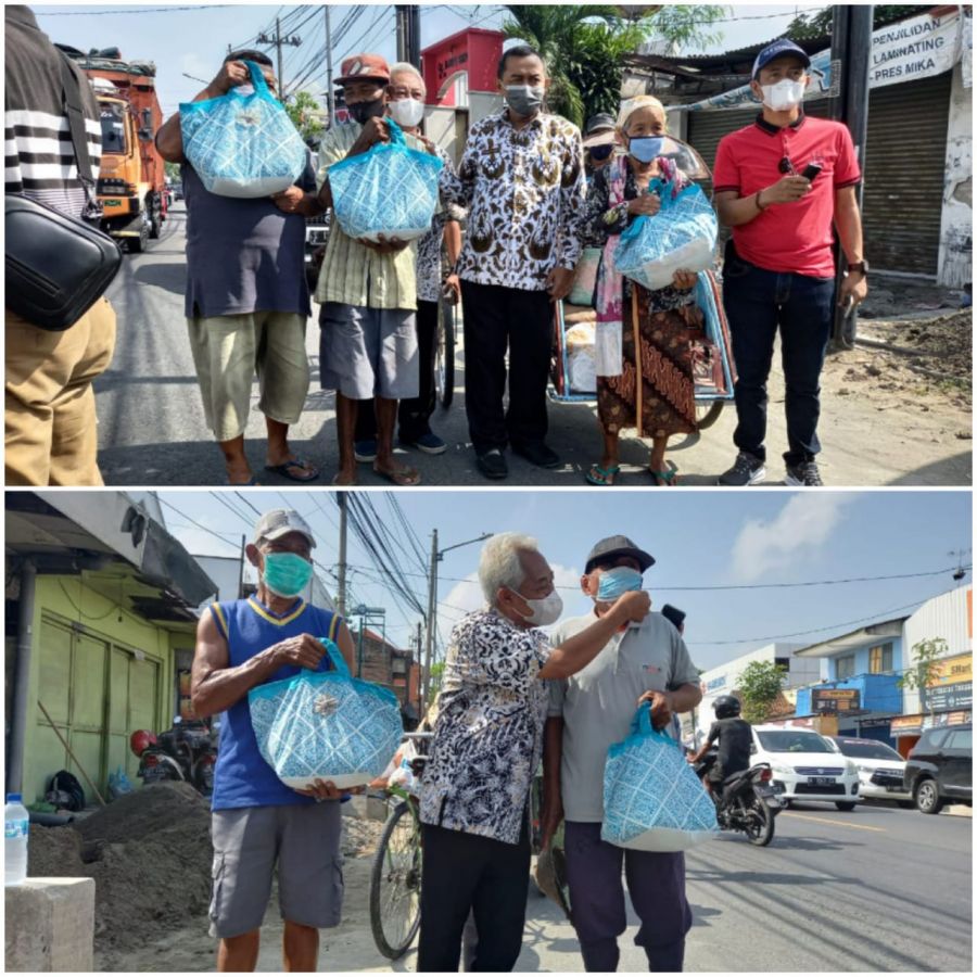 Kawasan Pemukiman dan Cipta Karya Kabupaten Bojonegoro Bersama Rekanan Lakukan Baksos