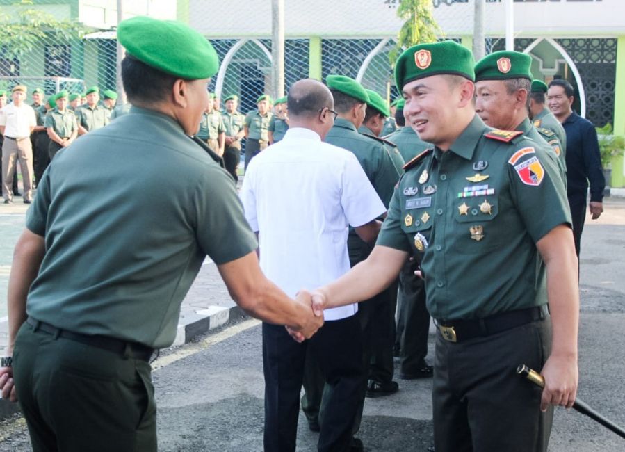 Keluarga Besar Kodim 0813 Bojonegoro gelar Halal Bihalal