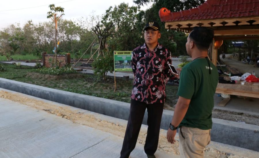 Kepala Desa Tunggunjagir: Kinerja TNI dan Masyarakat Dalam TMMD  ke-114 Luar Biasa  