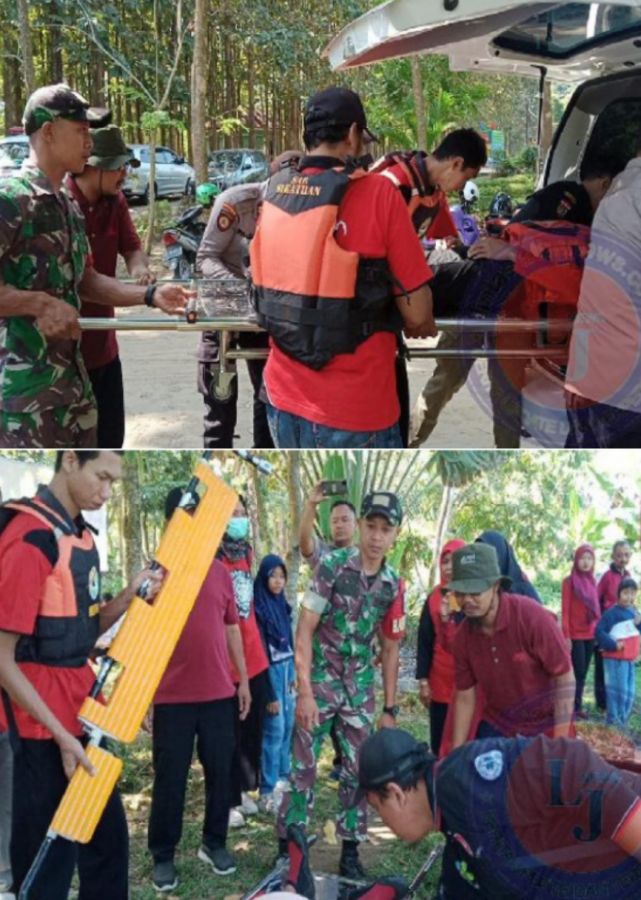 Kodim 0805/Ngawi Bersama BPBD Melaksanakan Pelatihan Penanggulangan Tanggap Bencana