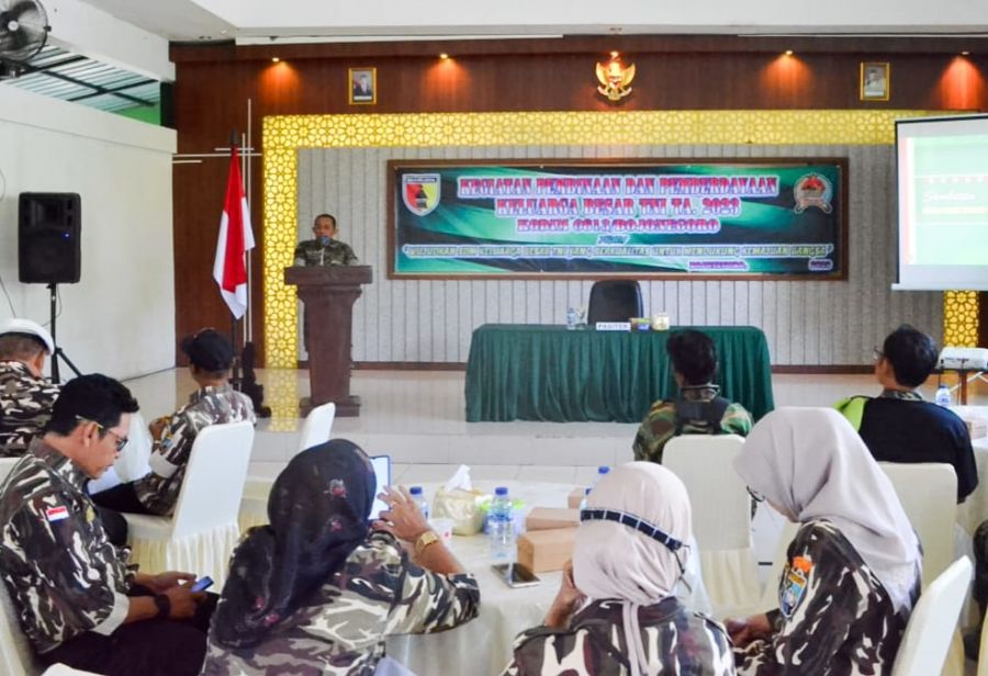 Kodim 0813 Bojonegoro Adakan Pembinaan dan Pemberdayaan Keluarga Besar TNI