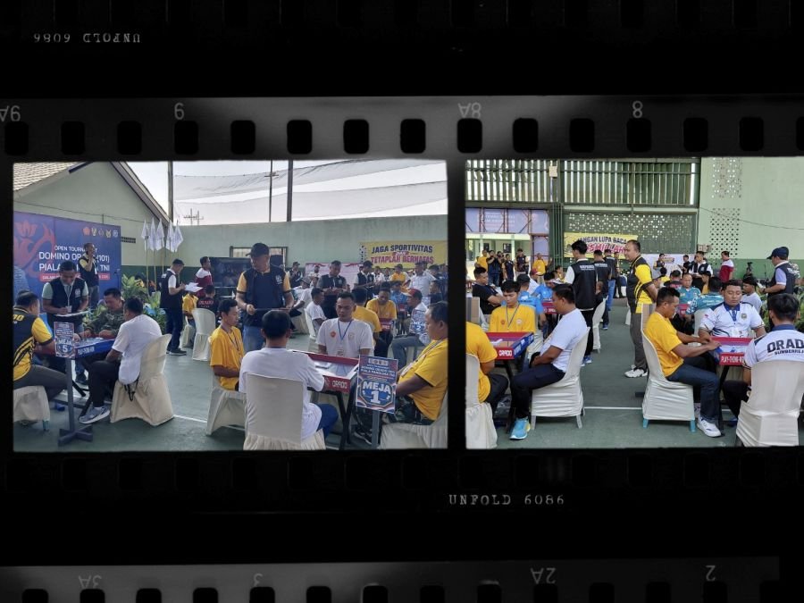 Kodim 0813 Bojonegoro bersama ORADO Gelar Turnamen Domino 101 Piala Panglima TNI