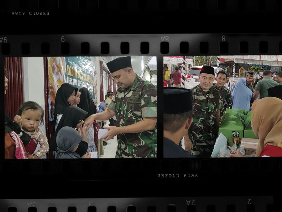 Kodim 0813 Bojonegoro Gelar Baksos dan Bazar Murah dilokasi KDKMP Pungpungan Kalitidu