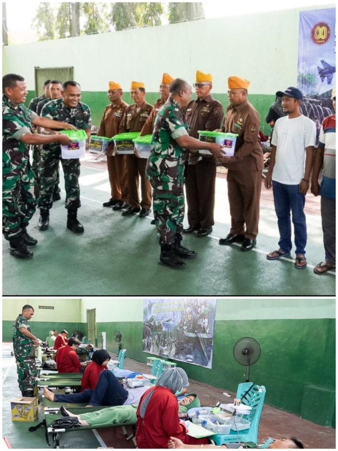 Kodim 0813 Bojonegoro Gelar Bakti Sosial Donor Darah