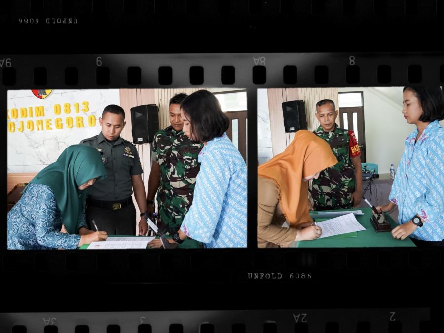 Kodim 0813 Bojonegoro gelar MoU Dukung Program Makan Sehat Bergizi bagi Ibu Hamil dan Balita