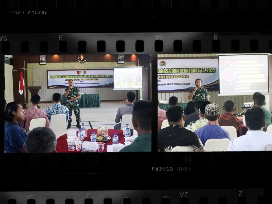 Kodim 0813 Bojonegoro Gelar Pembinaan Falsafah Hidup Berbangsa dan Bernegara