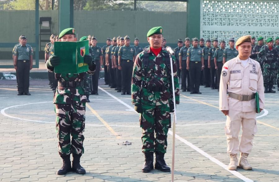 Kodim 0813 Bojonegoro Gelar Upacara Bendera Tujuh Belasan