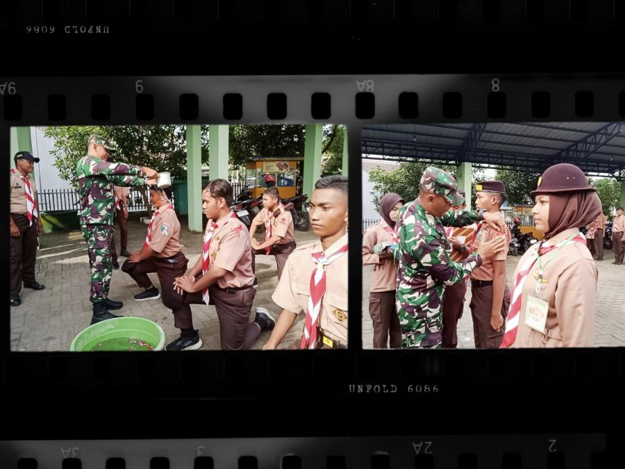 Kodim 0813 Bojonegoro Resmi Lantik 60 Pelajar Anggota Saja Wira Kartika