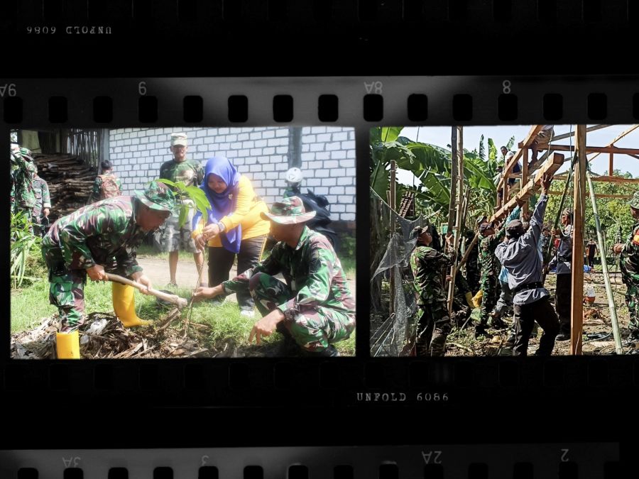 Kodim 0813 Bojonegoro Serentak Gelar Karya Bakti di 28 Lokasi