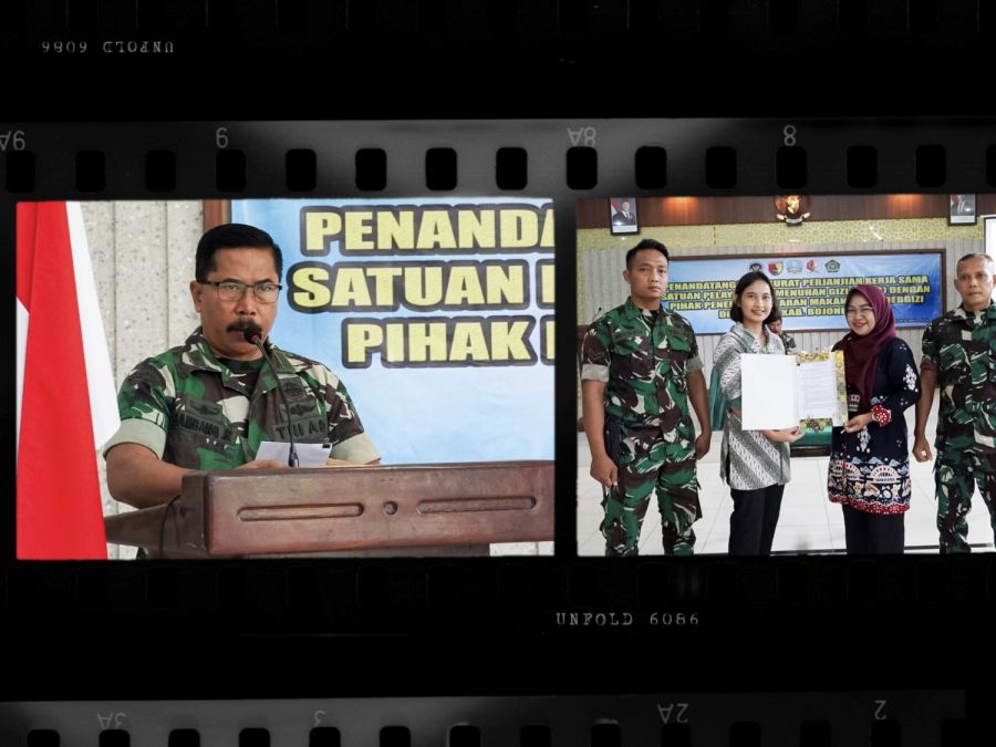 Kodim 0813 Bojonegoro Siap Dukung Program Makan Sehat Bergizi bagi Anak Sekolah